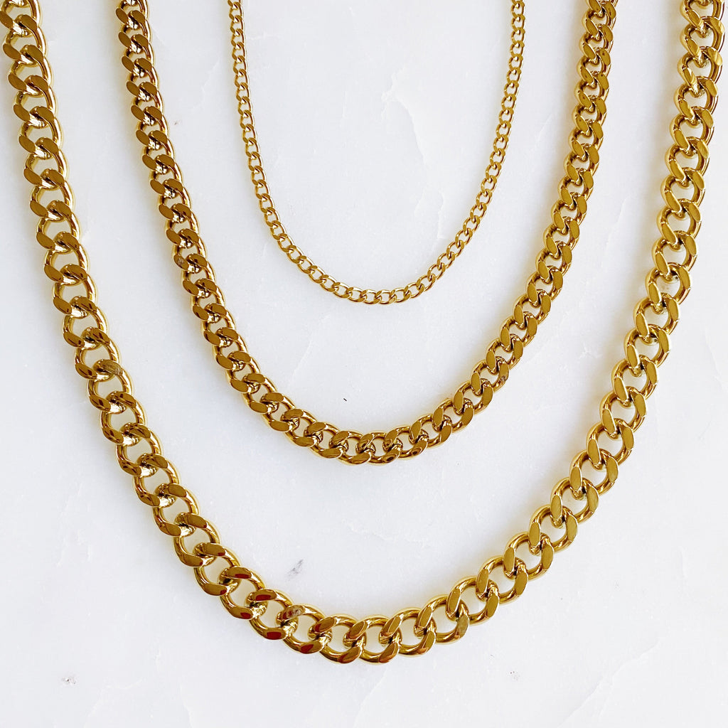 Refined Cuban Chain Necklace