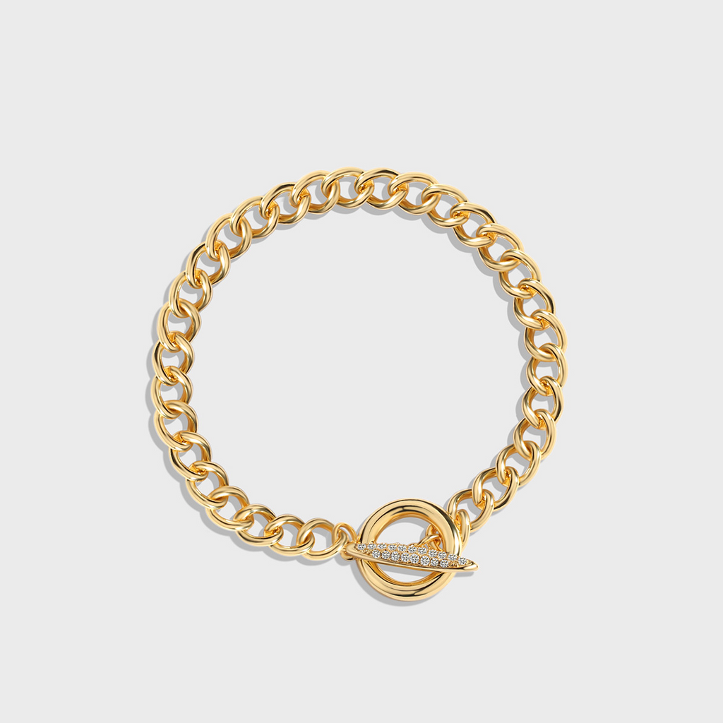 Refined Cuban Chain Bracelet
