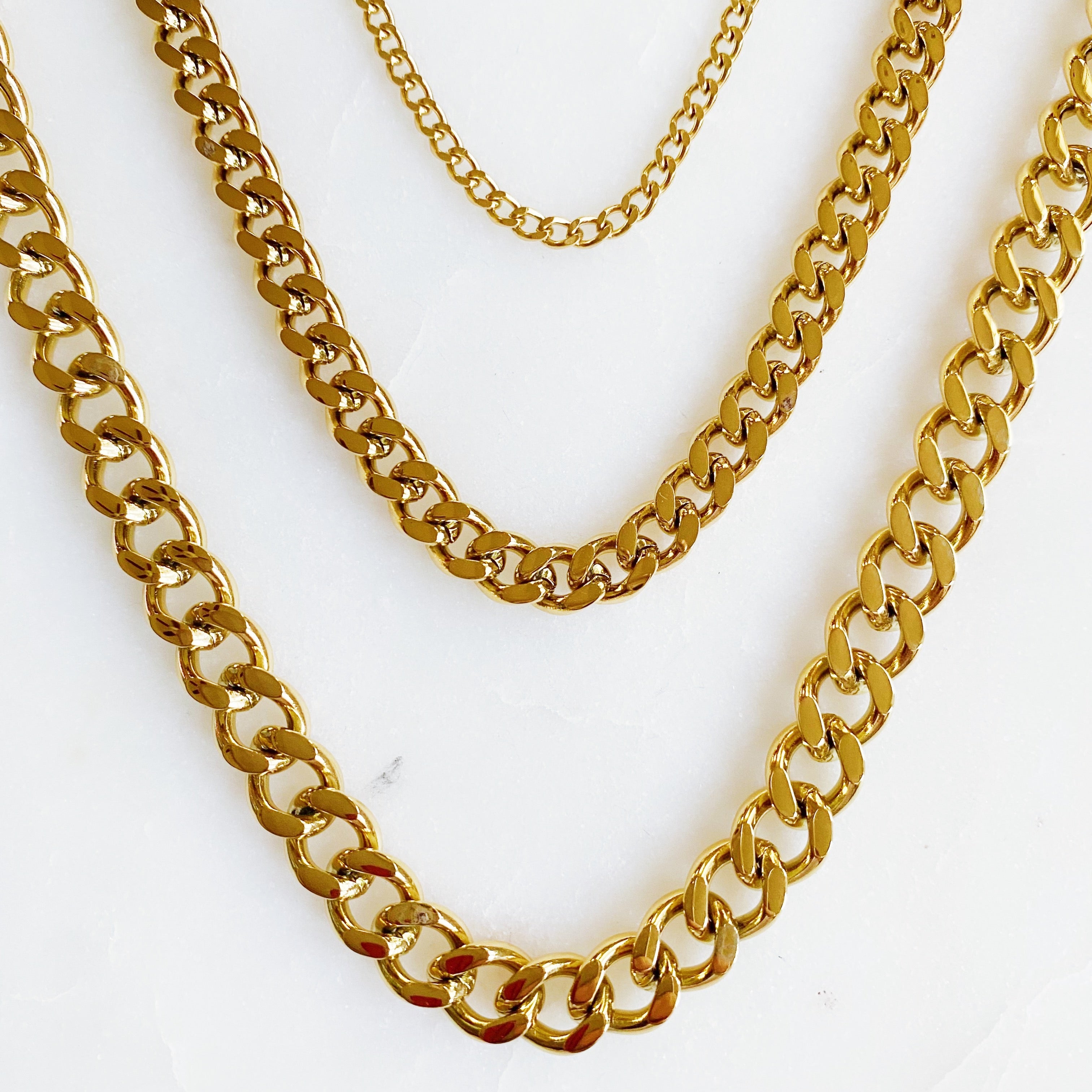 Refined Cuban Chain Necklace