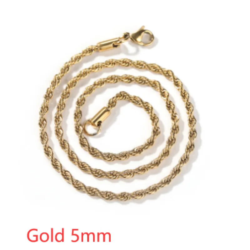 On Trend Rope Chain Necklace