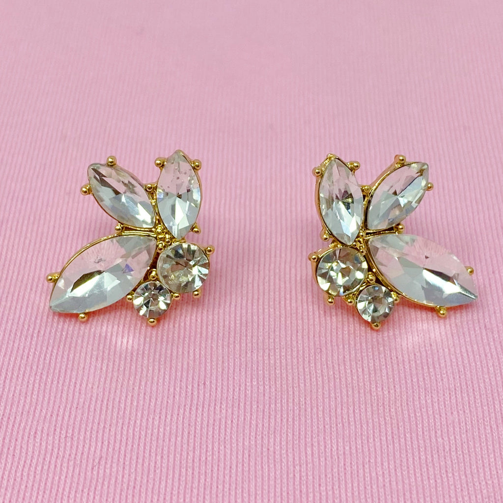 Stud earrings detail