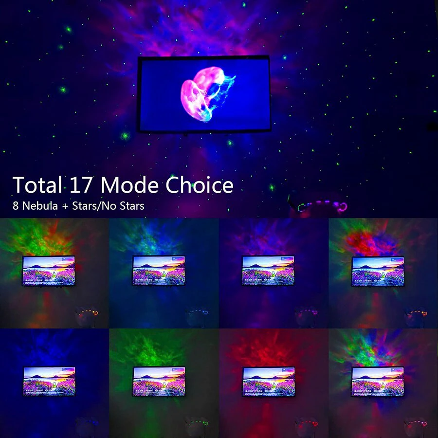 Astronaut Galaxy Star Projector