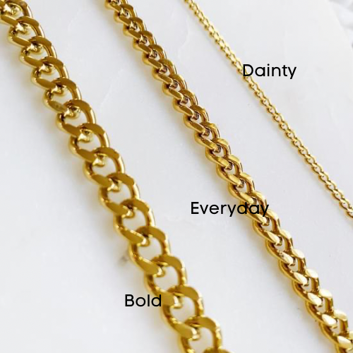 Refined Cuban Chain Necklace