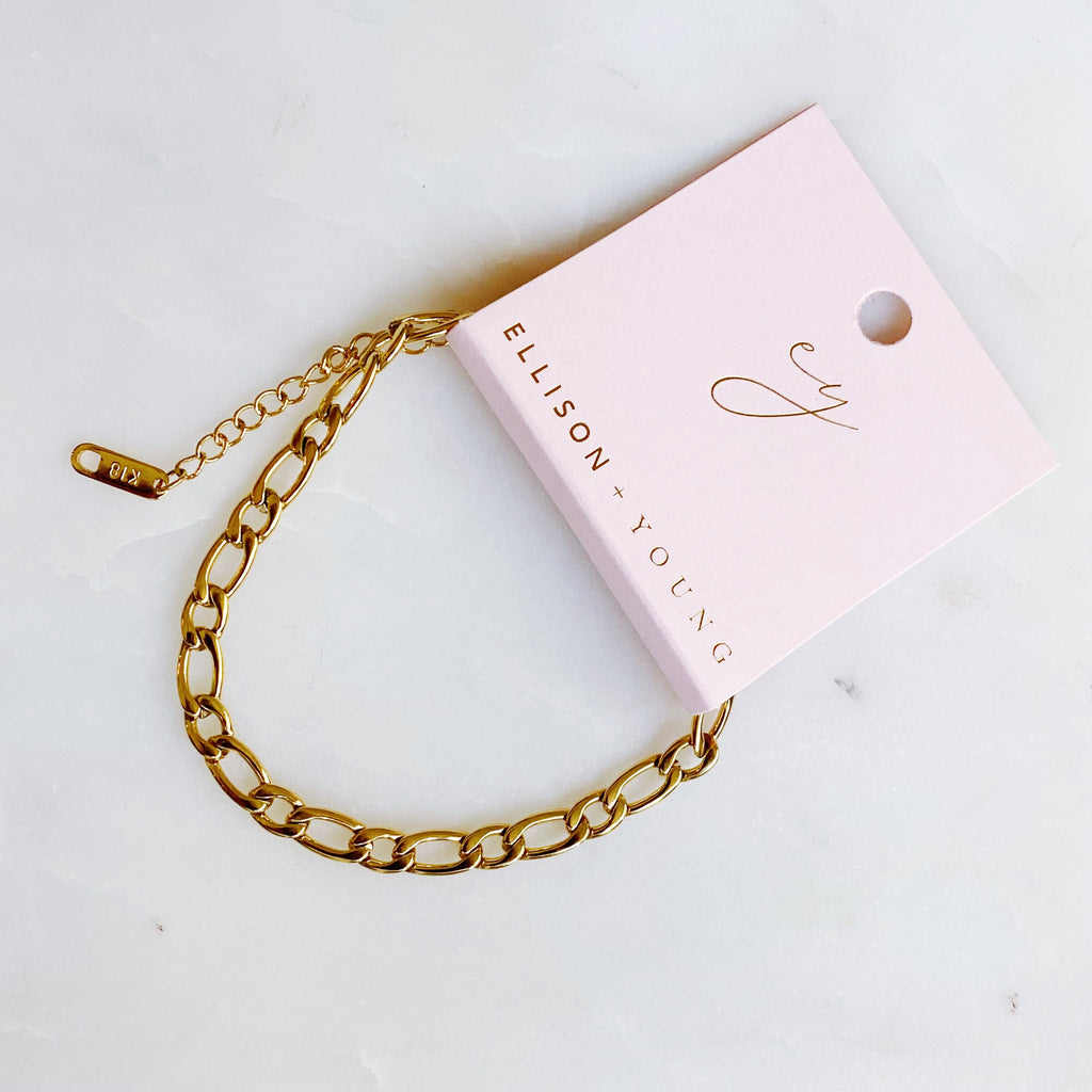 Cuban bracelet closeup