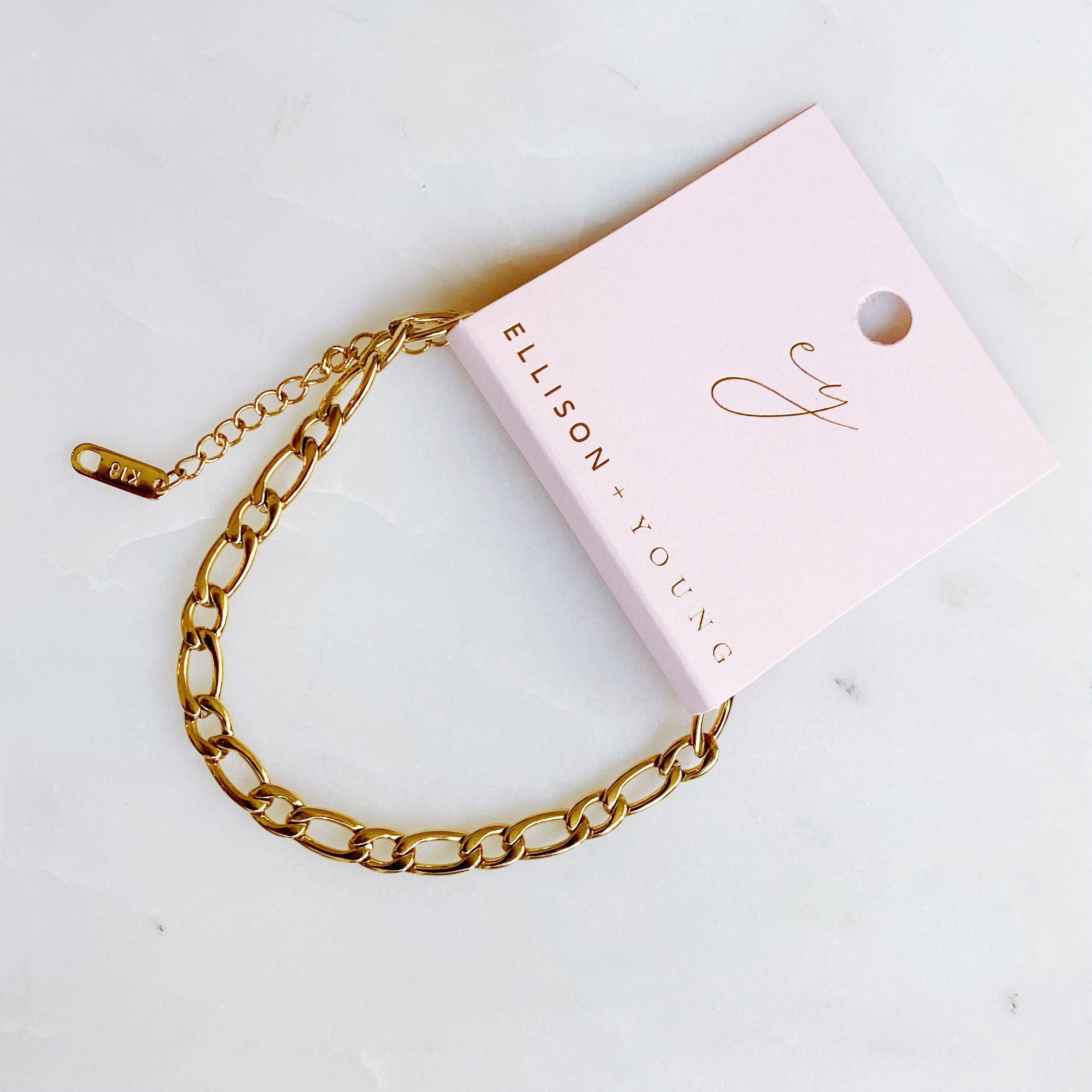 Cuban bracelet closeup