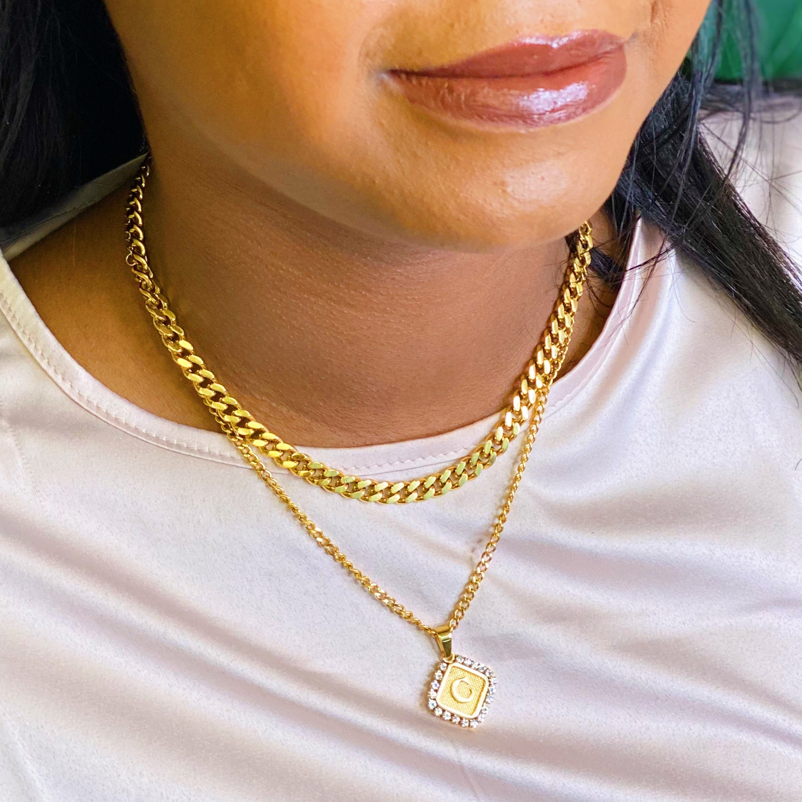 Refined Cuban Chain Necklace