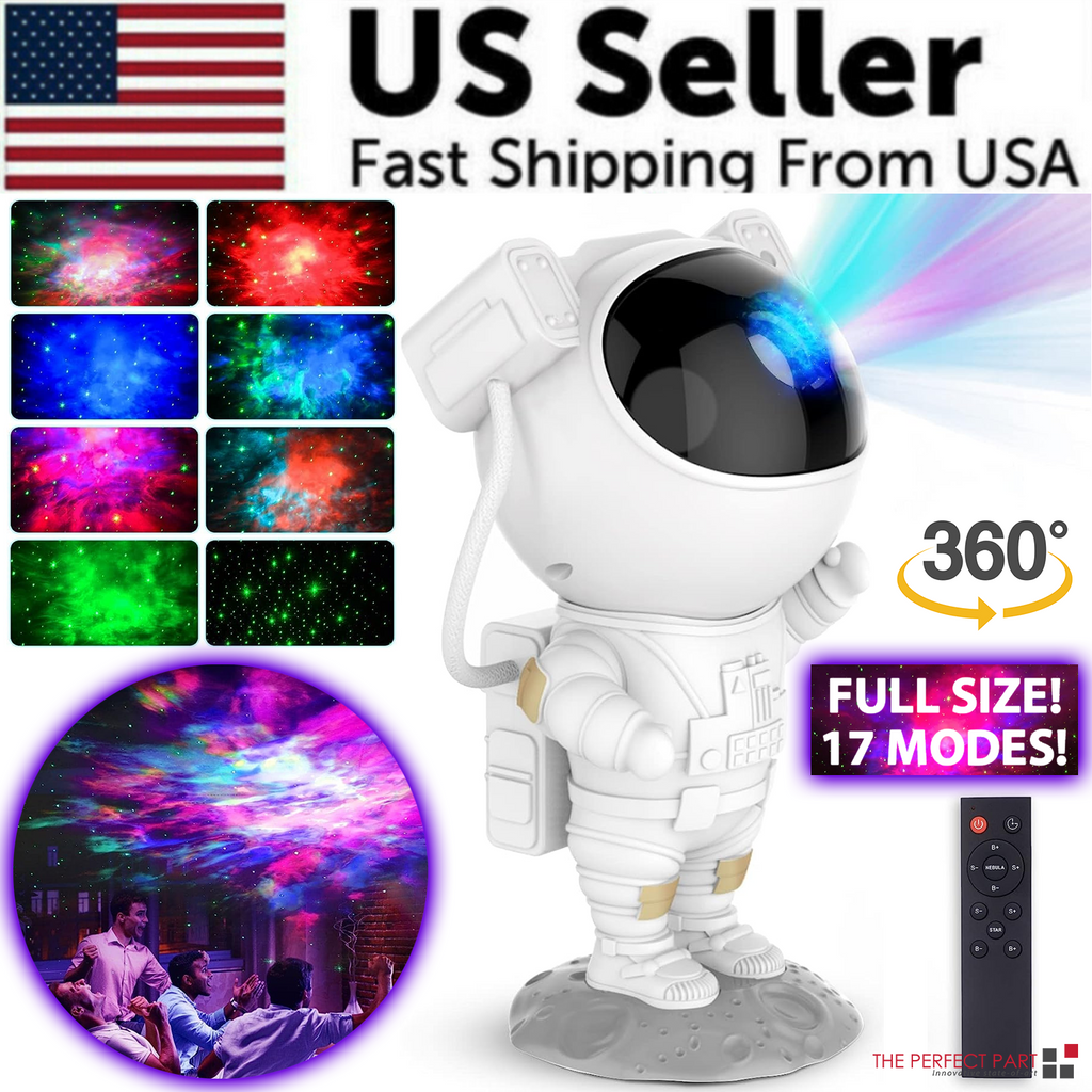 Astronaut Galaxy Star Projector