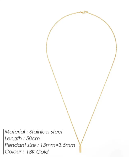 Cuban link chain detail