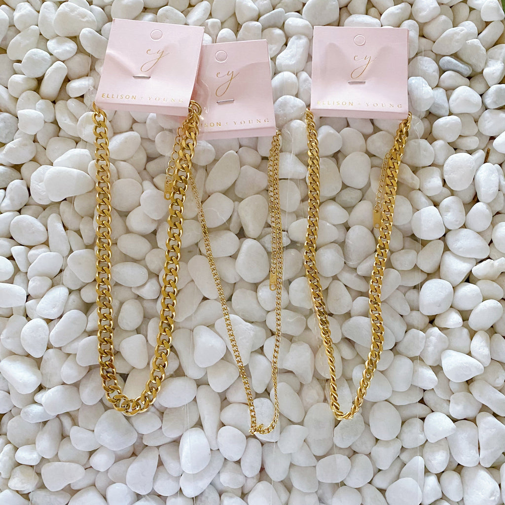 Refined Cuban Chain Necklace