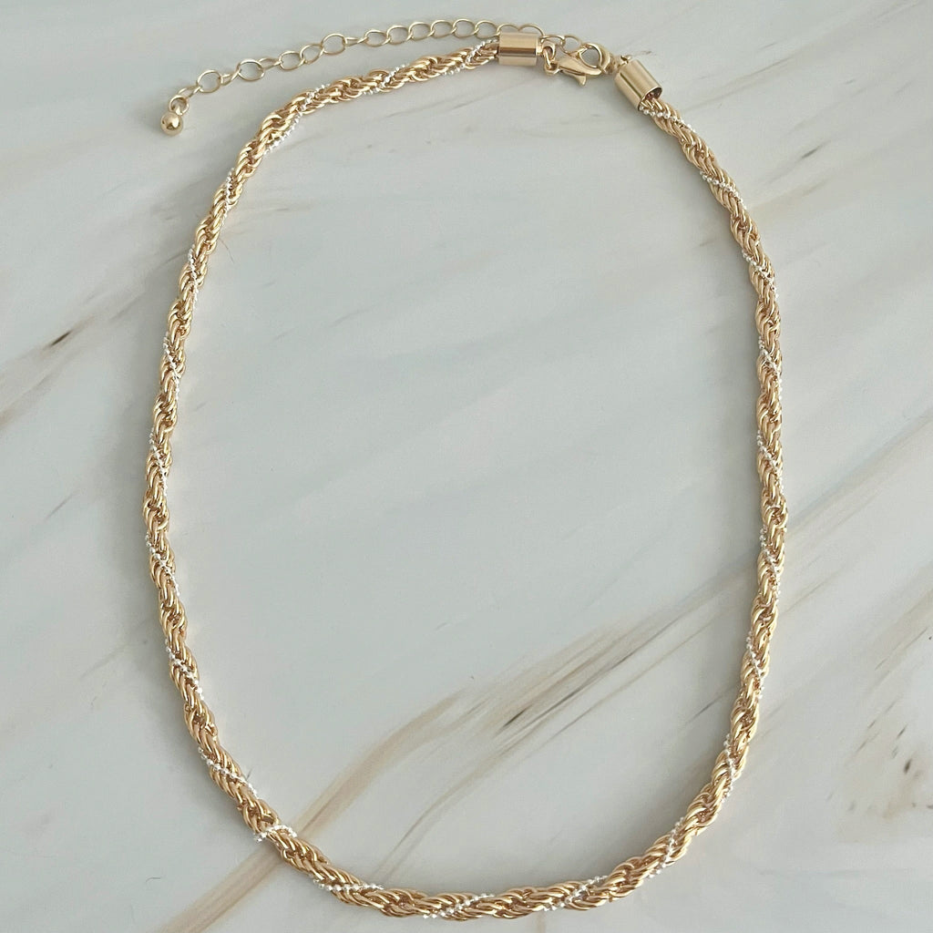 Rope chain closeup