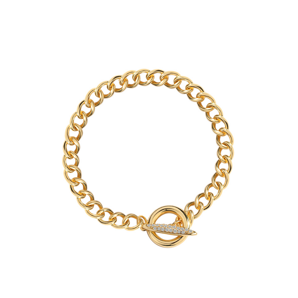Refined Cuban Chain Bracelet