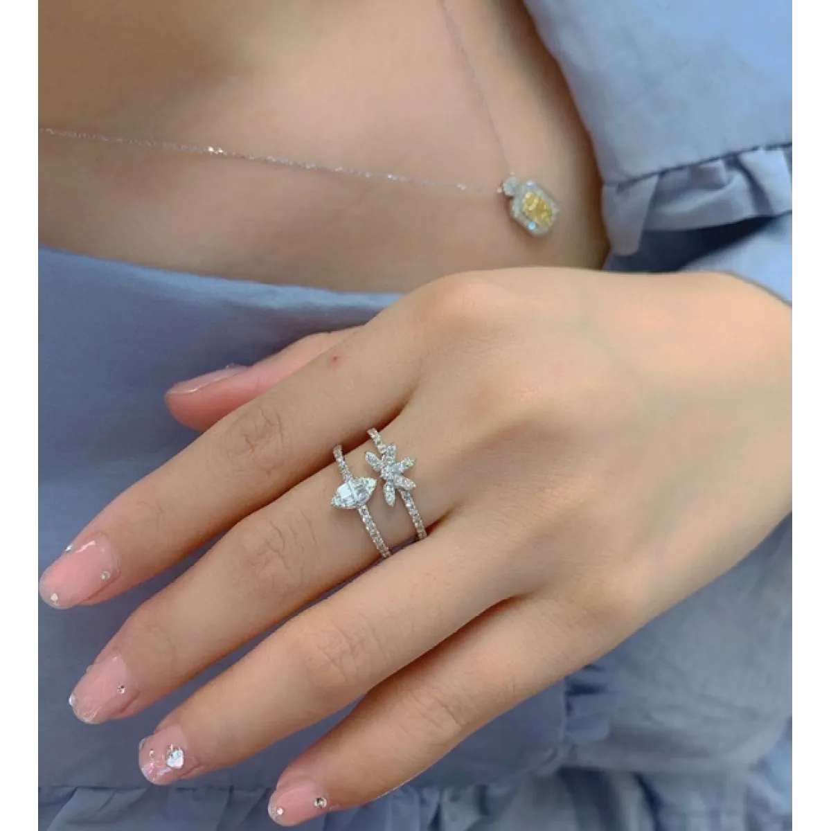 Eternity Triple-Stack Ring