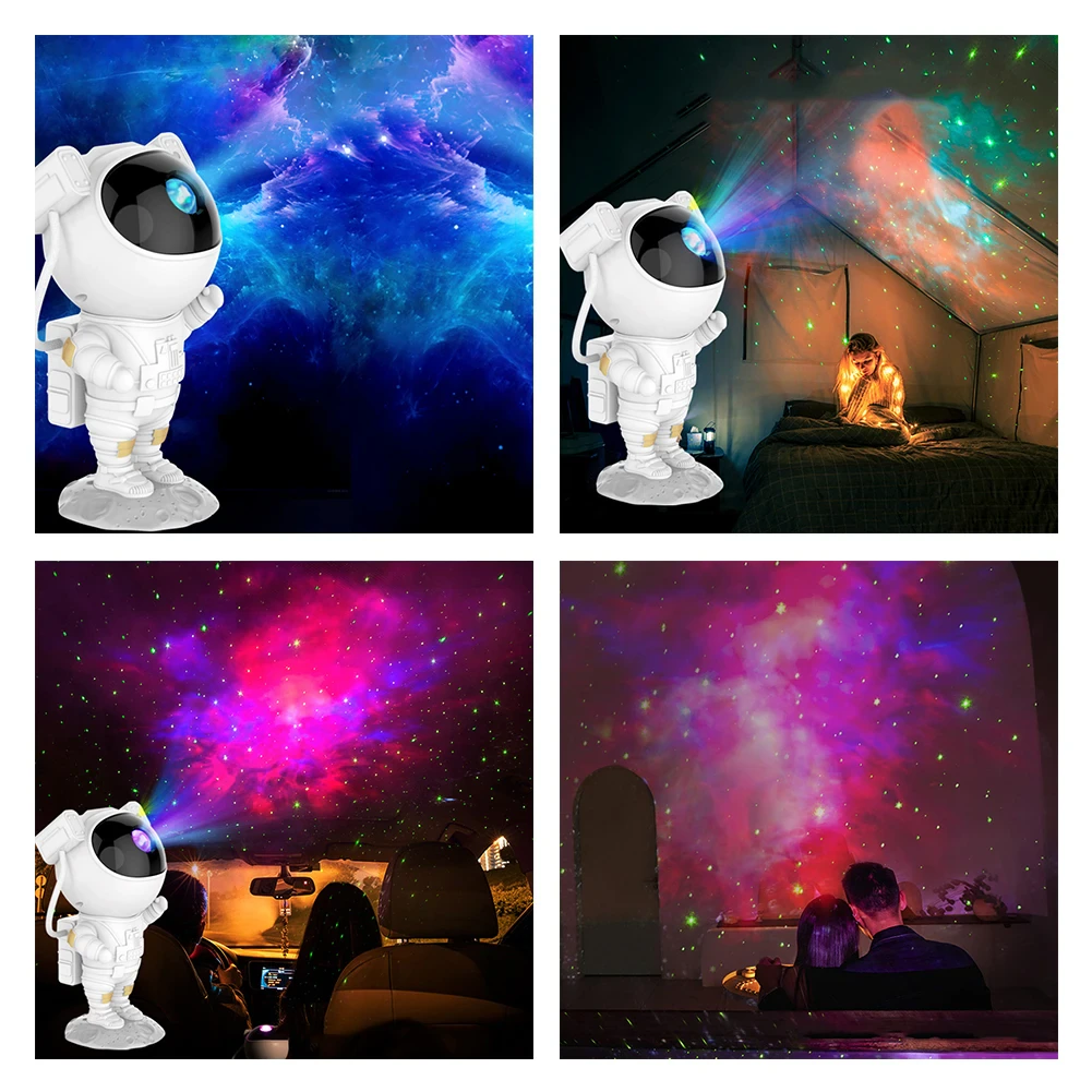 Astronaut Galaxy Star Projector